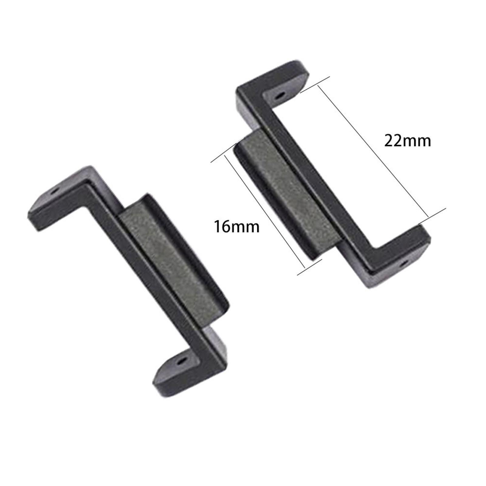 22mm Watch Strap Adapters  for  110 150 300 400 9052 8900 Black
