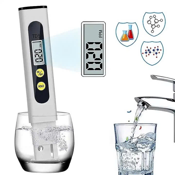 Bút Kiểm Tra Nước Sạch – Thiết Bị Kiểm Tra Nước pH Chuẩn – Đo Nước Uống, Thủy Sinh, Nông Nghiệp Tại Nhà