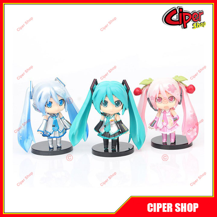 Mô hình nhân vật Miku Chibi - Figure Nendoroid Miku