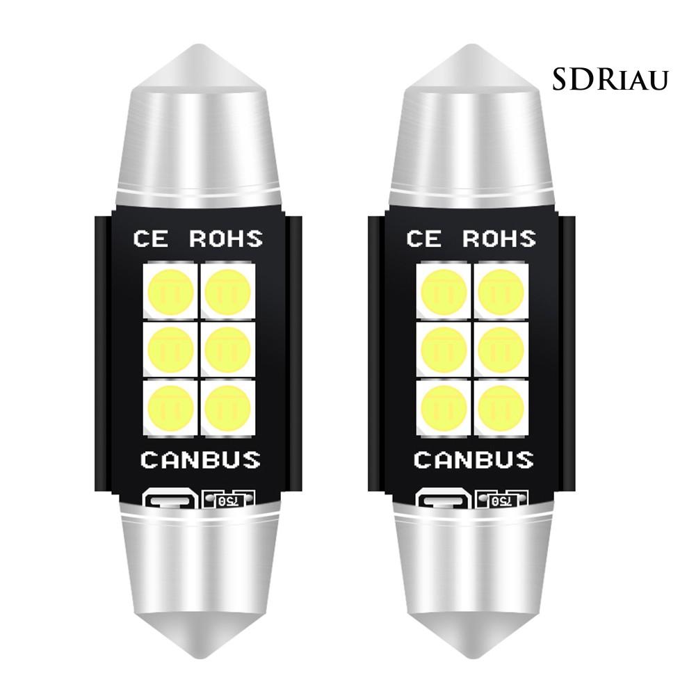 Set 2 Đèn Xi Nhan 6smd-3030 Cho Xe Hơi