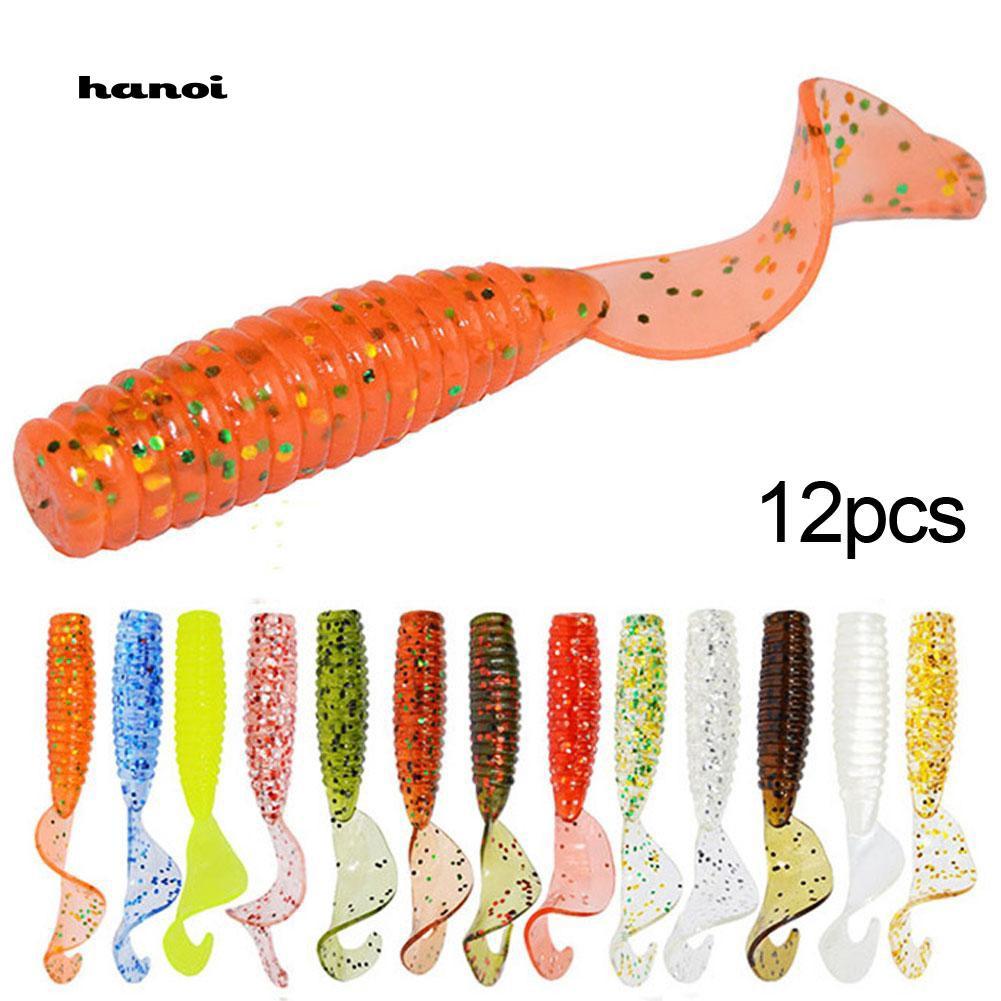 Set 12 mồi câu cá nhân tạo chuyên dụng
