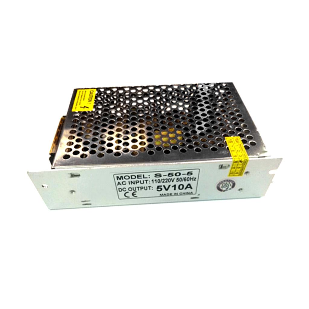 LED Power Supply - Voltage LED Transformer - Switching Power Supply 5VDC, 50W