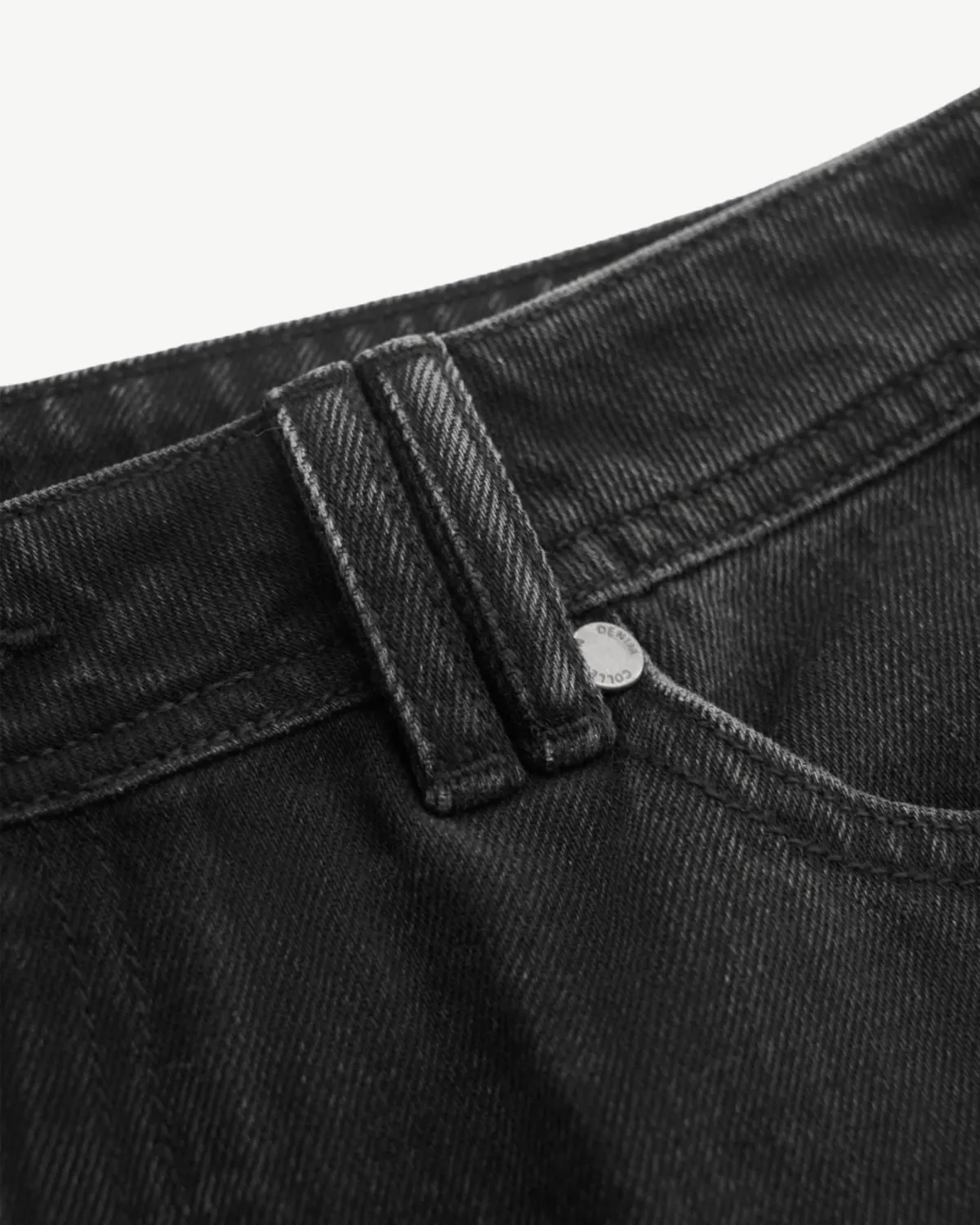 Quần jean nam RT form Straight màu Xám Đen ( form suông) - ROUTINE 10F24DPA029 | ROUTINE CÀ MAU