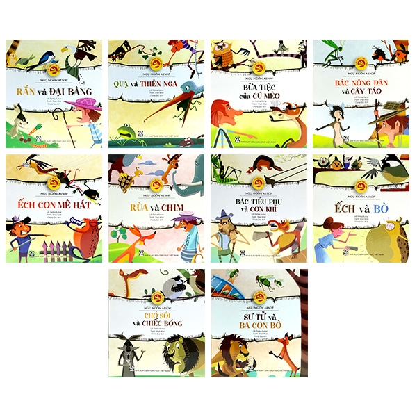 Tủ Sách Văn Học Được Yêu Thích - Ngụ Ngôn Aesop