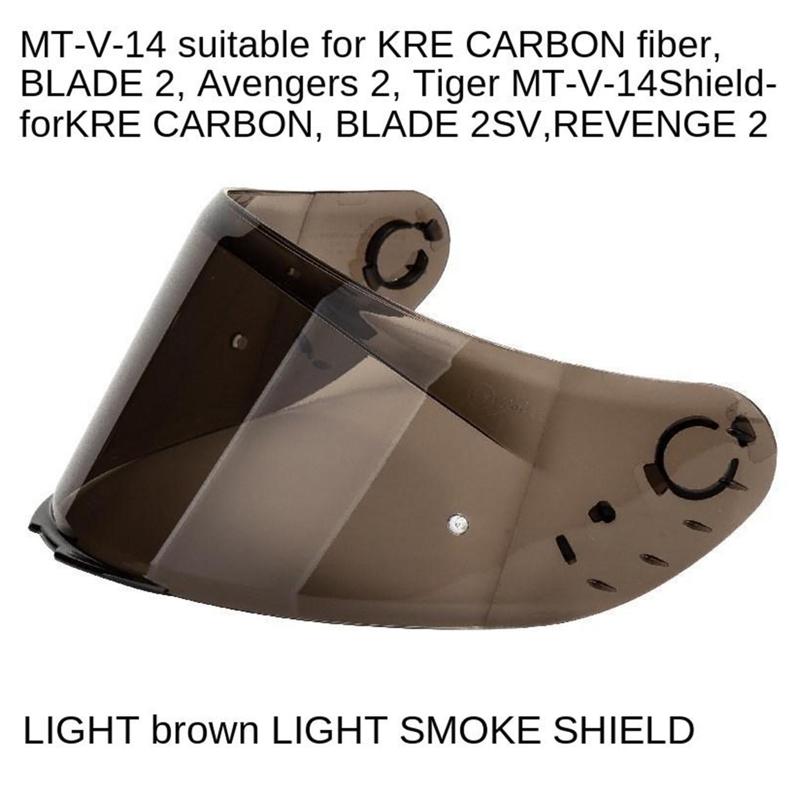 Anti-UV Full Face Shield Lens Visor Mirror for Targo, Blade-2 Motorcycle Helmets