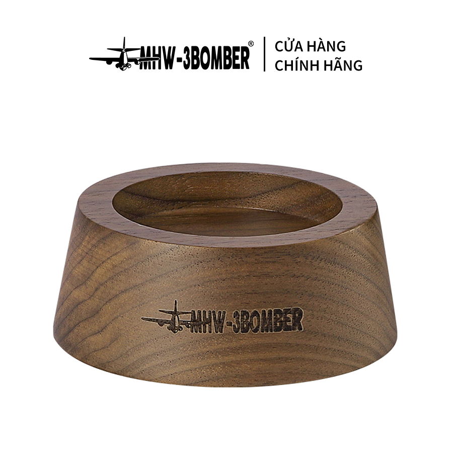 Đế Giá Đỡ Tamper MHW-3BOMBER Gỗ Óc Chó WALNUT  WALNUT TAMPER HOLDER STATION