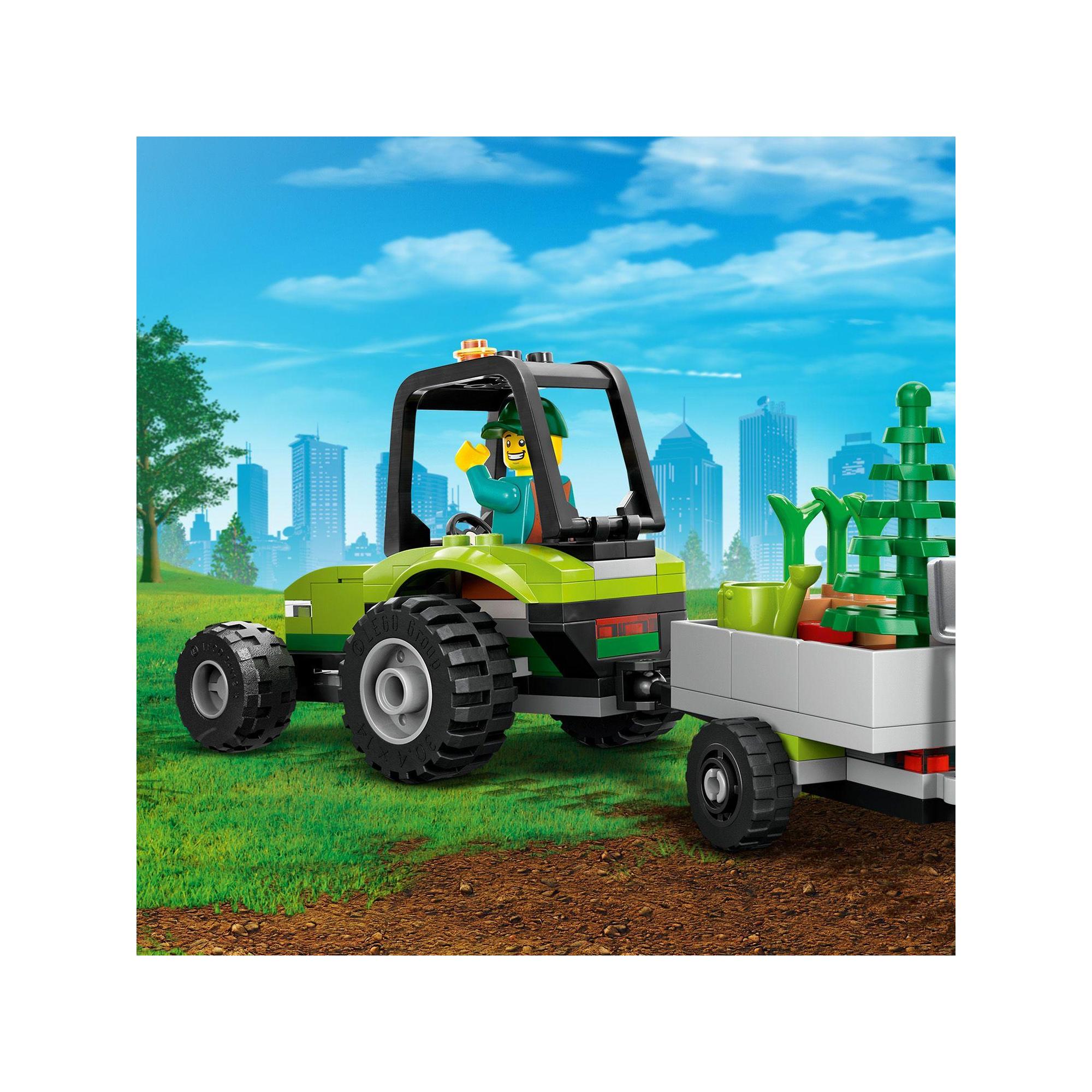 LEGO City 60390 Máy Kéo Trồng Cây Công Viên