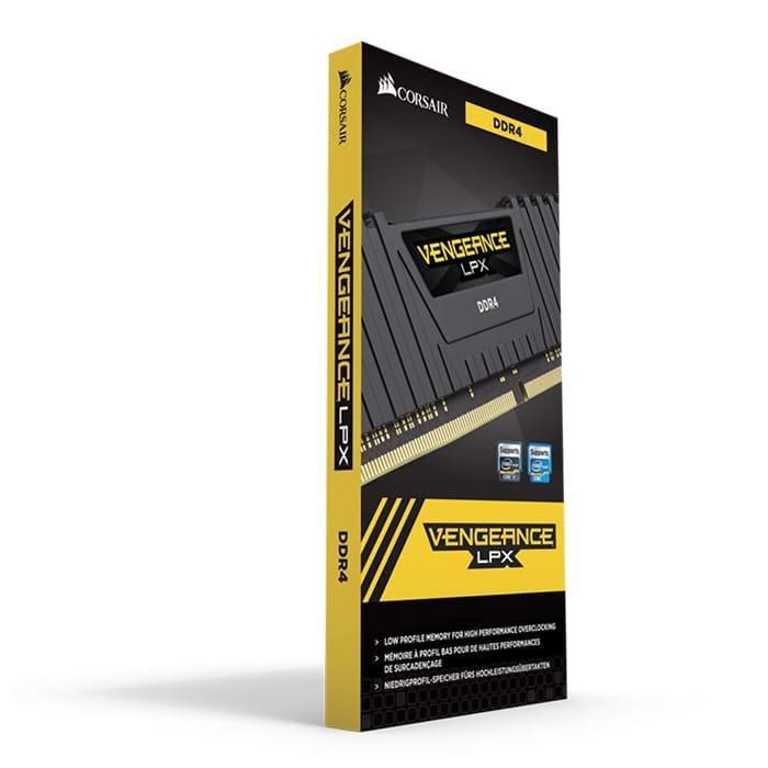 Bộ nhớ trong Corsair DDR4 Vengeance LPX 16GB (2x8GB) 2666 C16 đen /CMK16GX4M2A2666C16 Hàng chính hãng