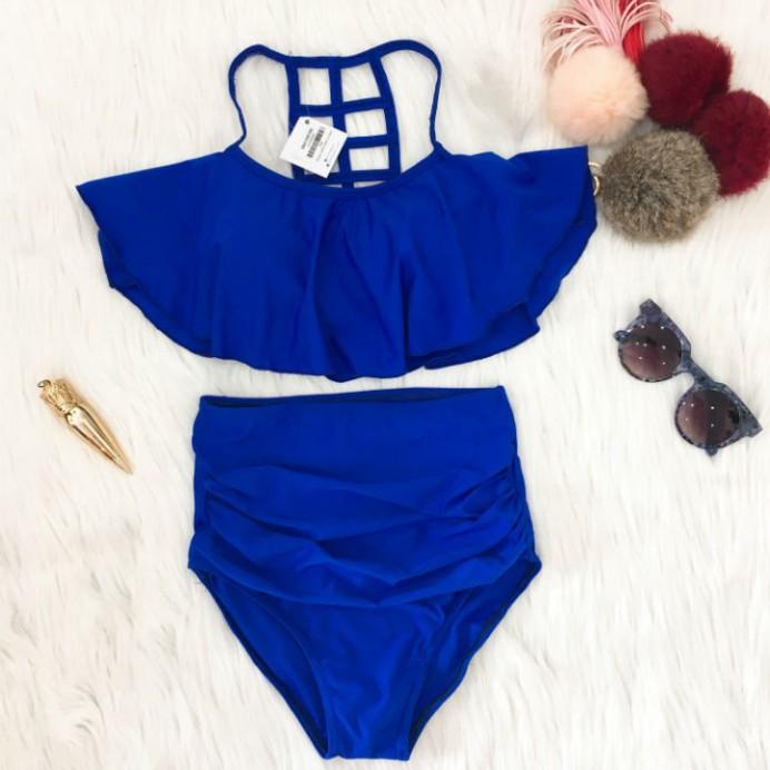 Bikini 2 mảnh đẹp sexy xanh coban mặc đi biển ( Ảnh chụp thật 100%)