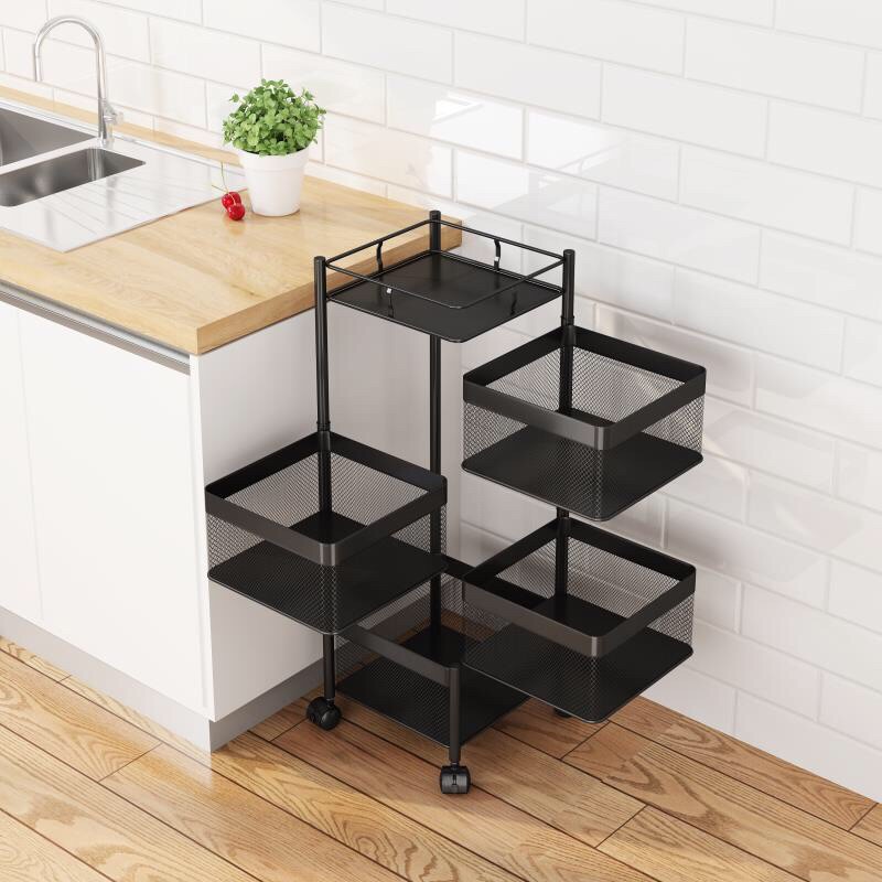 Kệ Xoay Đựng Gia Vị - Kệ Xoay Nhiều Tầng - Kệ Bếp Hải Đăng