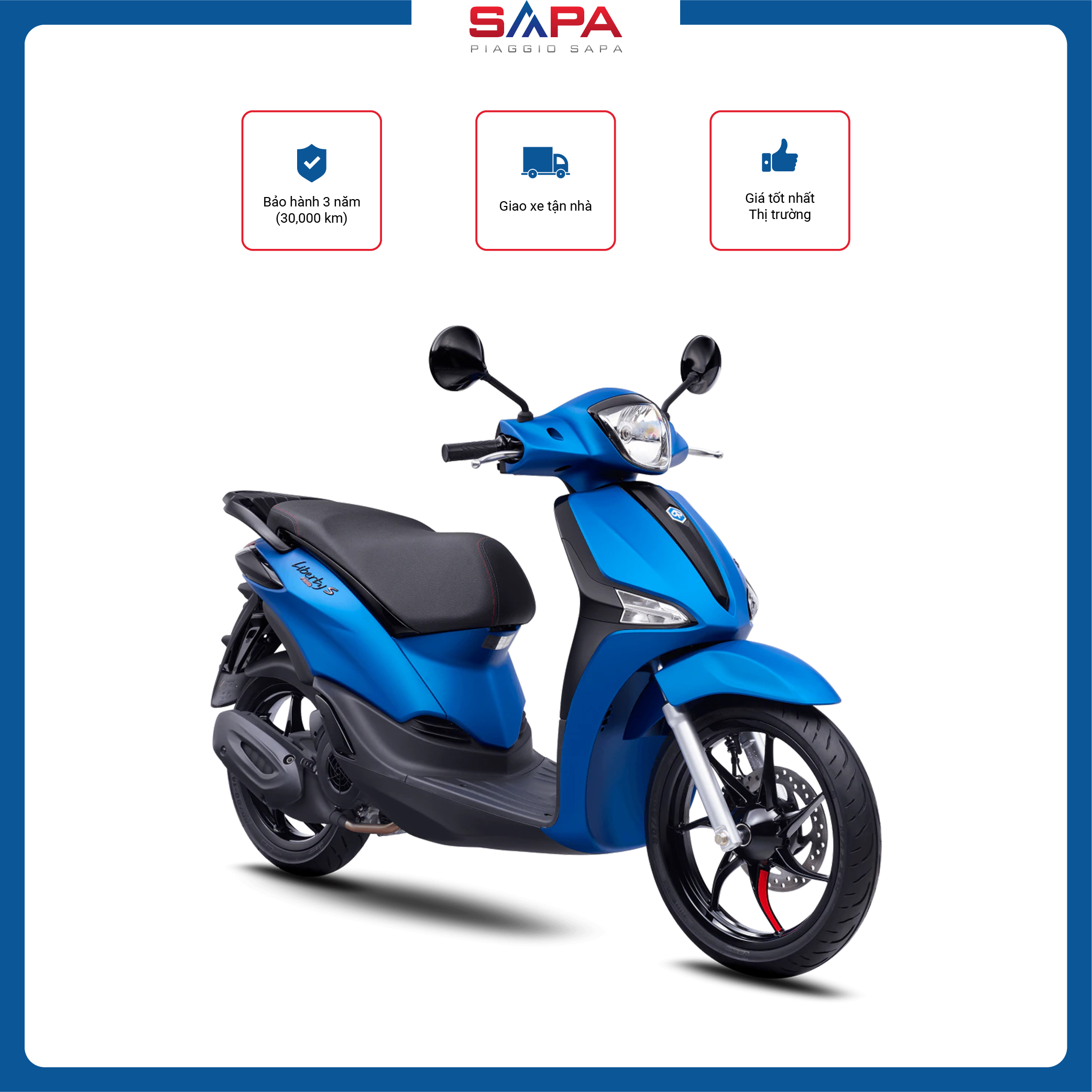Xe Tay Ga Piaggio Liberty S 125