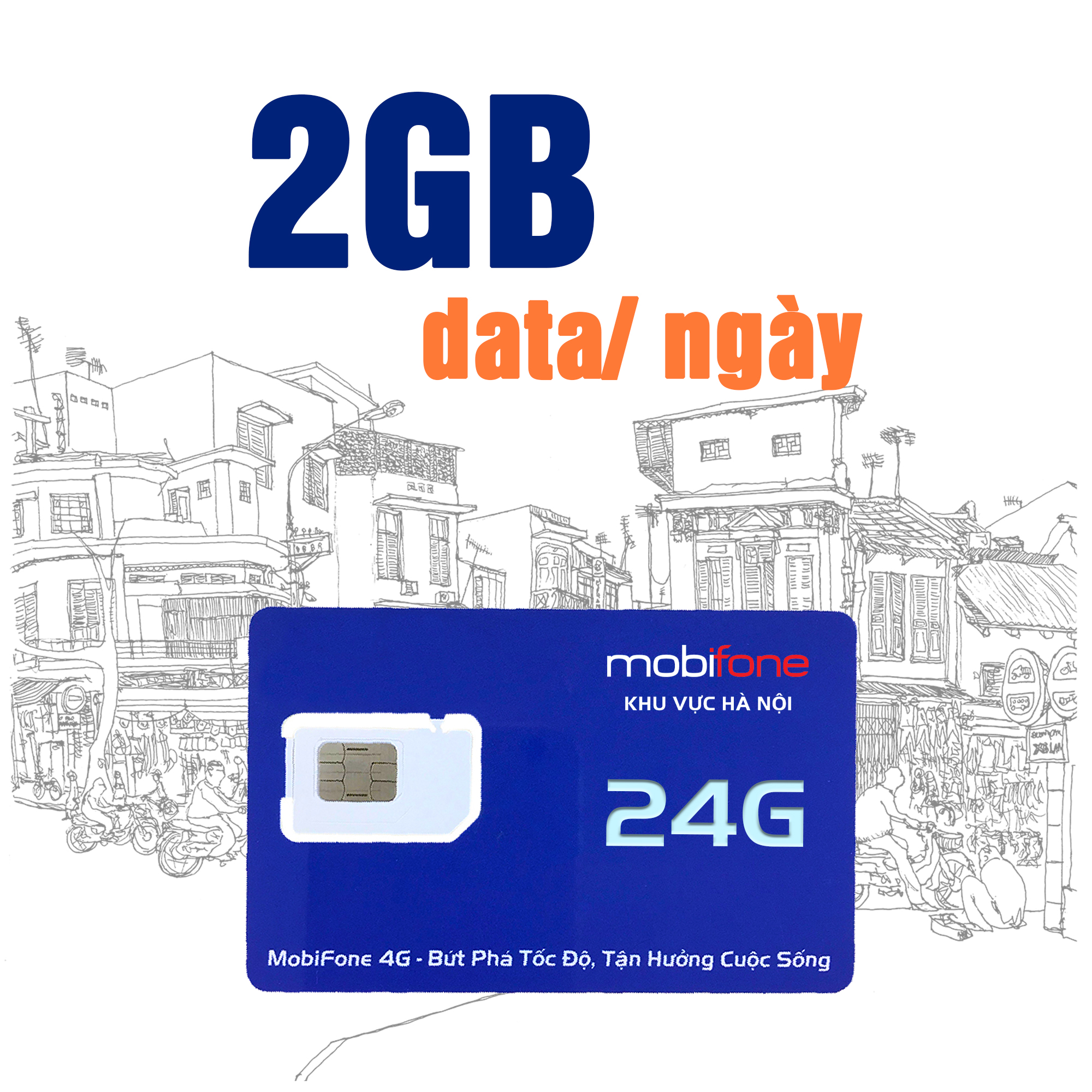 SIÊU DATA MOBIFONE 24G (HÀNG CHÍNH HÃNG)