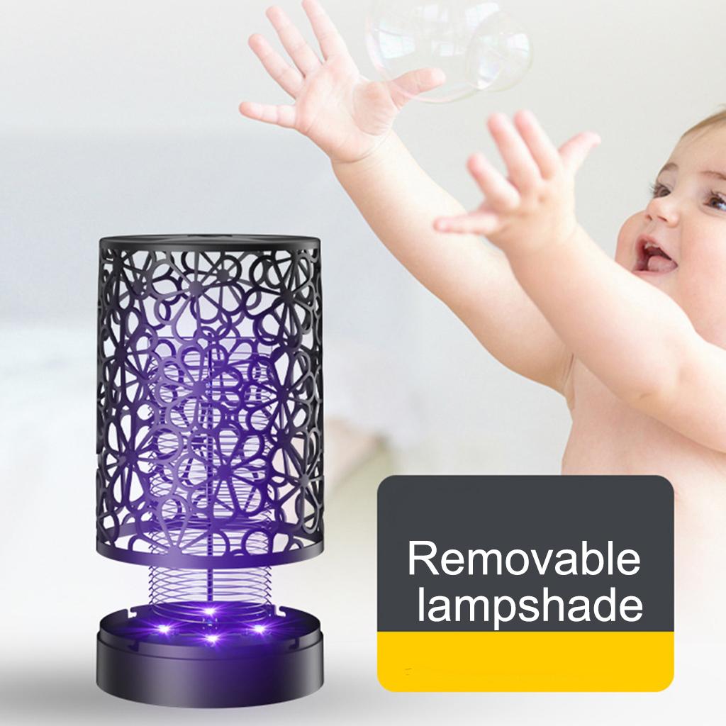 Bug for Outdoor Indoor, USB Electric Mosquito Killer, Insect & Fly Trap , Light Bulb Lamp for Backyard, Garden, Patio