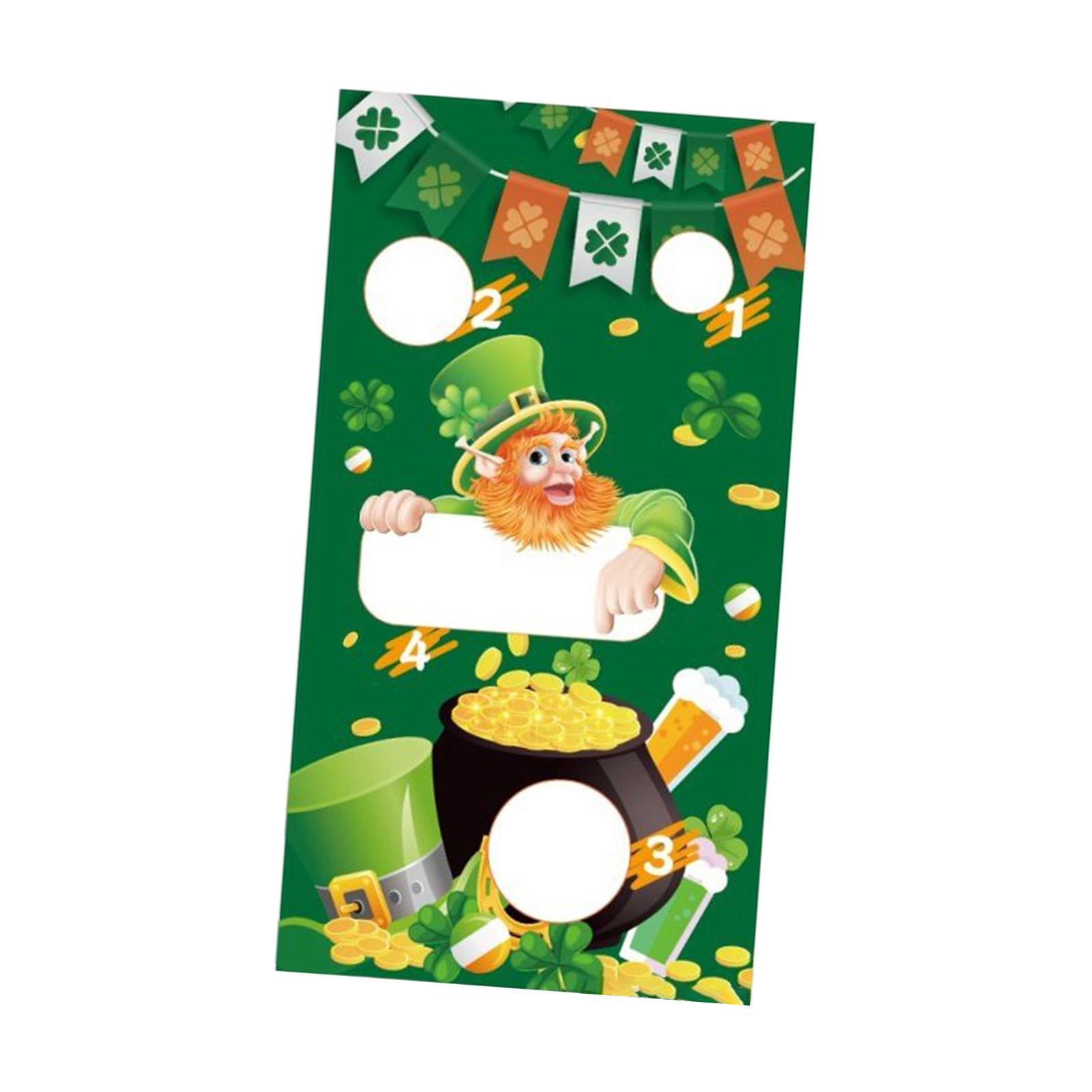 Party Toss Game Flag Party Game Favors Photo Prop for Activities Kids Adults