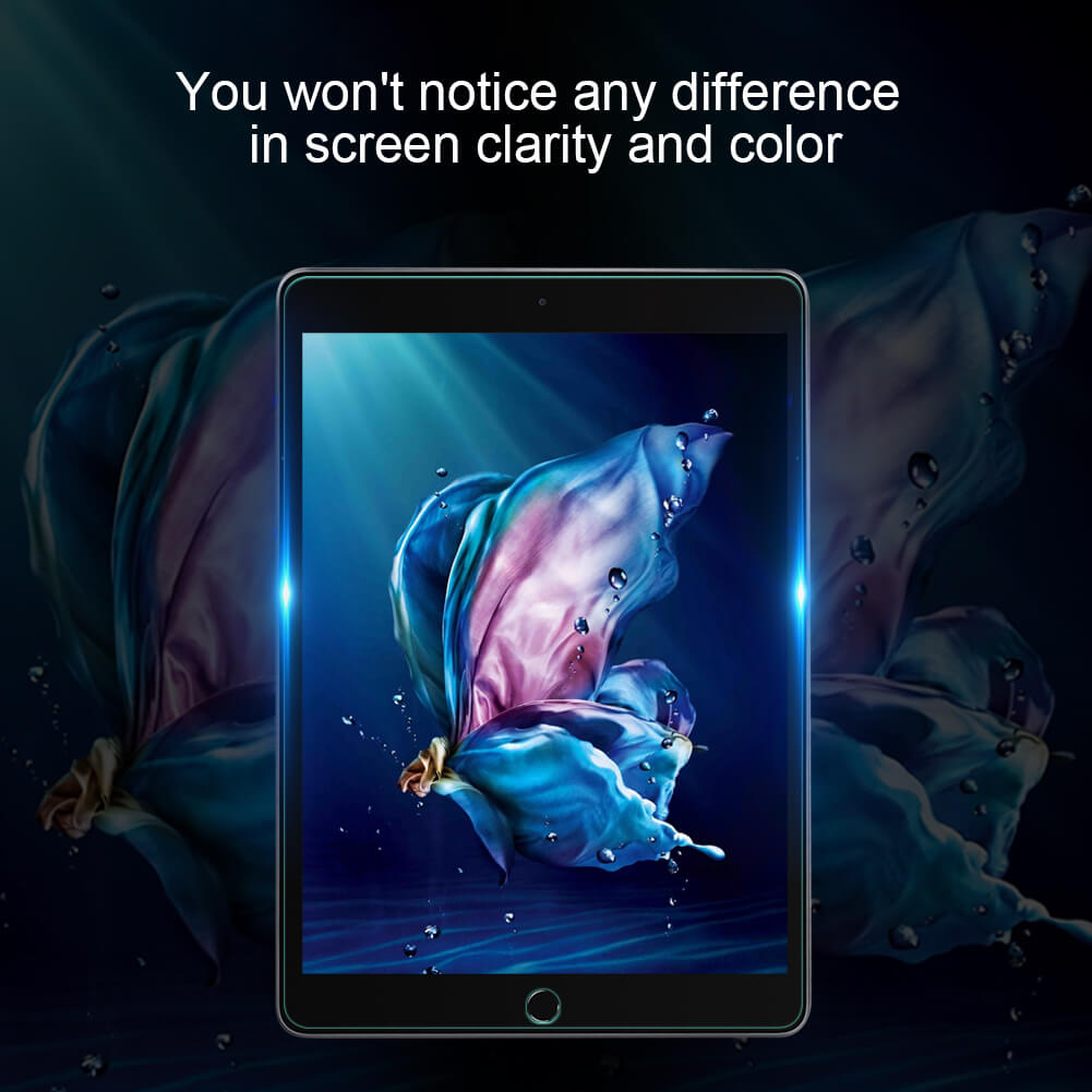 Miếng dán màn hình kính cường lực cho iPad 10.2 inch 2019 hiệu Nillkin Amazing H-Pro mỏng 0.2 mm, vát cạnh 2.5D - Hàng chính hãng