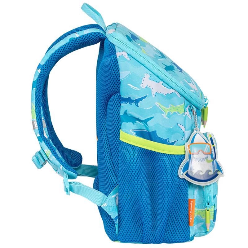 Ba Lô Mầm Non Smart Kids Little Travelers Plus Mini Backpack - Blue Aquarium - Tiger Family