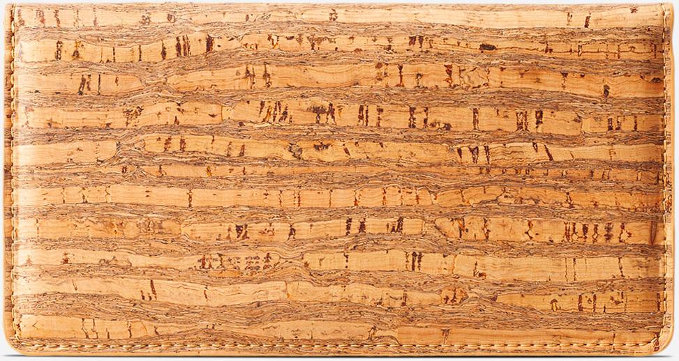 Ví nữ dạng mỏng Slim Wallet gập bấm cúc - HGcork Corkor  CK274 - Nhiều màu - Vật liệu 100% da cork thực vật thuần chay từ vỏ cây sồi Bồ Đào Nha, Siêu bền, Chống cháy, Chống mốc, Chống thấm nước, Thân thiện với môi trường – Hàng chính hãng, Sản xuất Handma