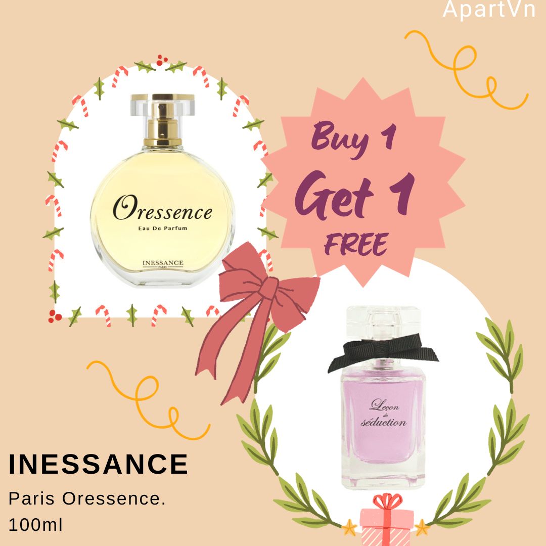 Nước hoa Pháp dành cho nữ sang trọng quý phái Oressence - Inessance Paris 100ml