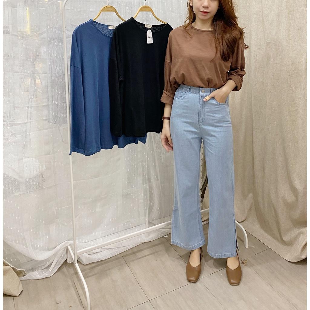 Quần jean ống xẻ -- 33791