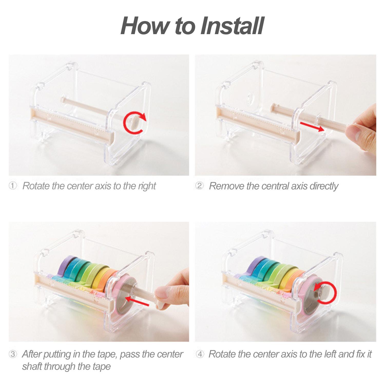 Máy rút băng dính Văn phòng vật liệu PS và PS, bền và an toàn