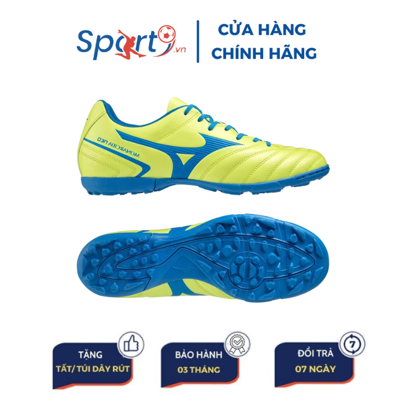 Hình ảnh Mizuno Monarcida Neo II Select AS - P1GD232554 - Vàng/Xanh