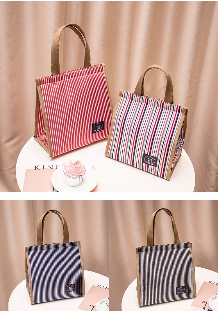 Túi Đựng Hộp Cơm Giữ Nhiệt Size Lớn, Kiểu Dáng Thời Trang Hiện Đại Ver.5 - Hàng Chính Hãng Besti