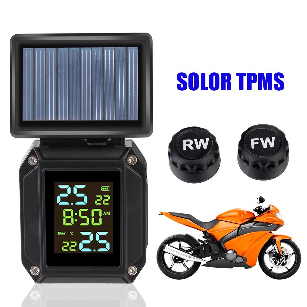 Hệ thống giám sát suất bánh xe 2 cảm biến không dây TPMS có màn hình LCD