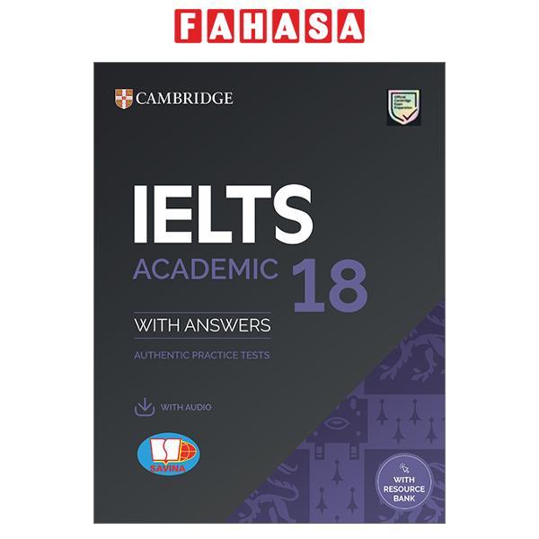 Cambridge IELTS 18 Academic - With Answer + Audio - ảnh 2