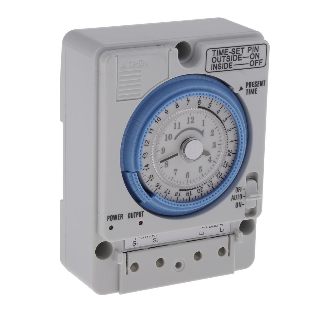 Analog Time Switch for Outdoors, Socket Switch,