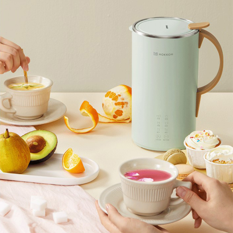 Máy Làm Sữa Hạt Đa Năng Mokkom 600ml - Hàng Chính Hãng