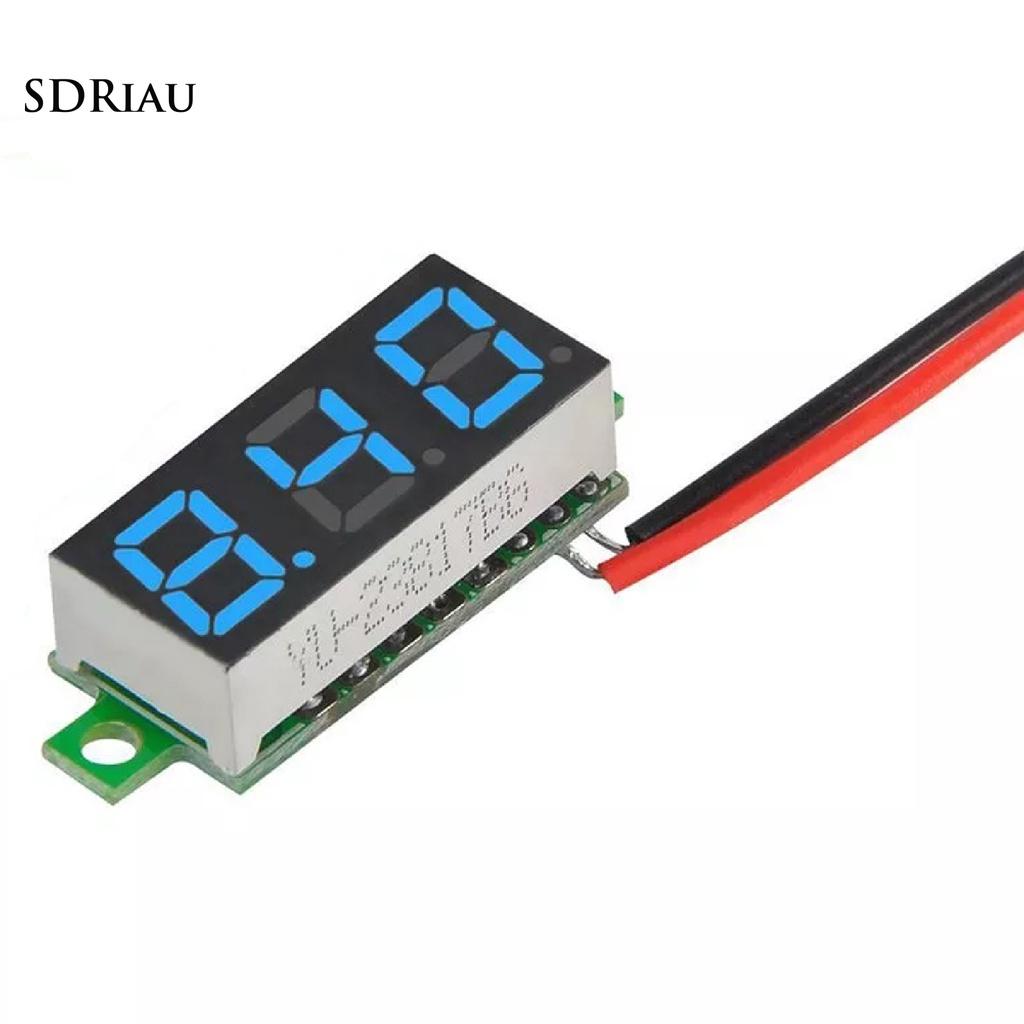 Thiết bị kiểm tra điện áp mini hai chiều 2.5-40V cho xe hơi