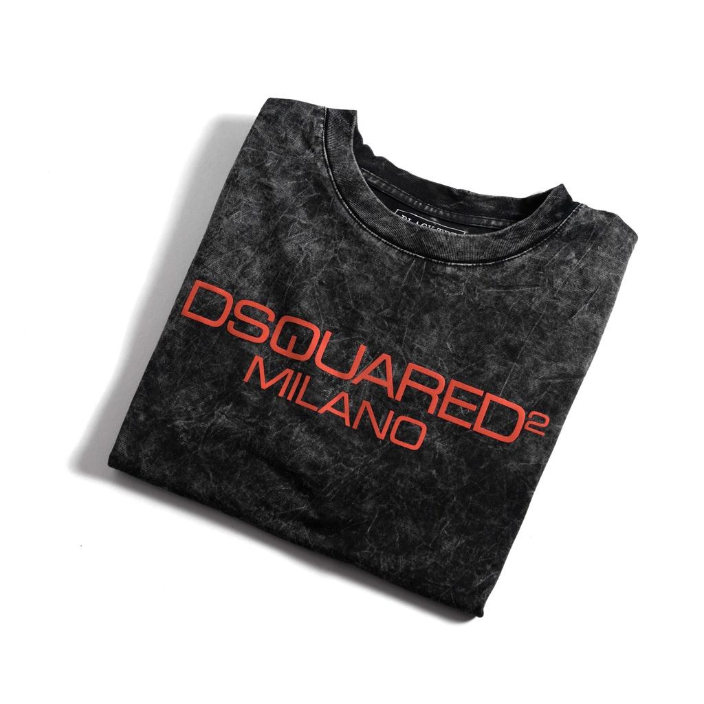 Áo thun xám Wash BLACK TEE vải cotton 100% dày dặn mềm mịn cao cấp dành cho nam nữ TSBLT0035