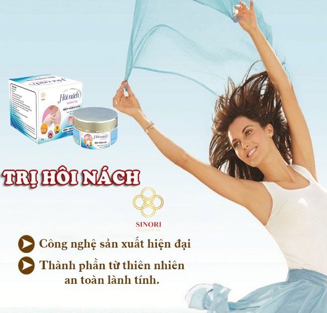 KEM TRỊ HÔI NÁCH &amp; GIẢM THÂM SINORI 30G