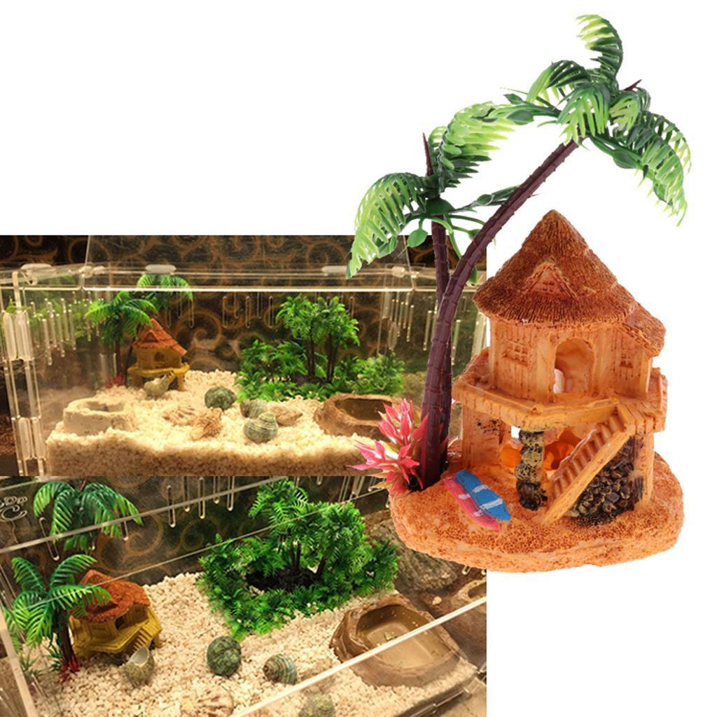 Aquarium Ornament Decoration Fish Bowl Tank Terrarium Goldfish Reptile Tree