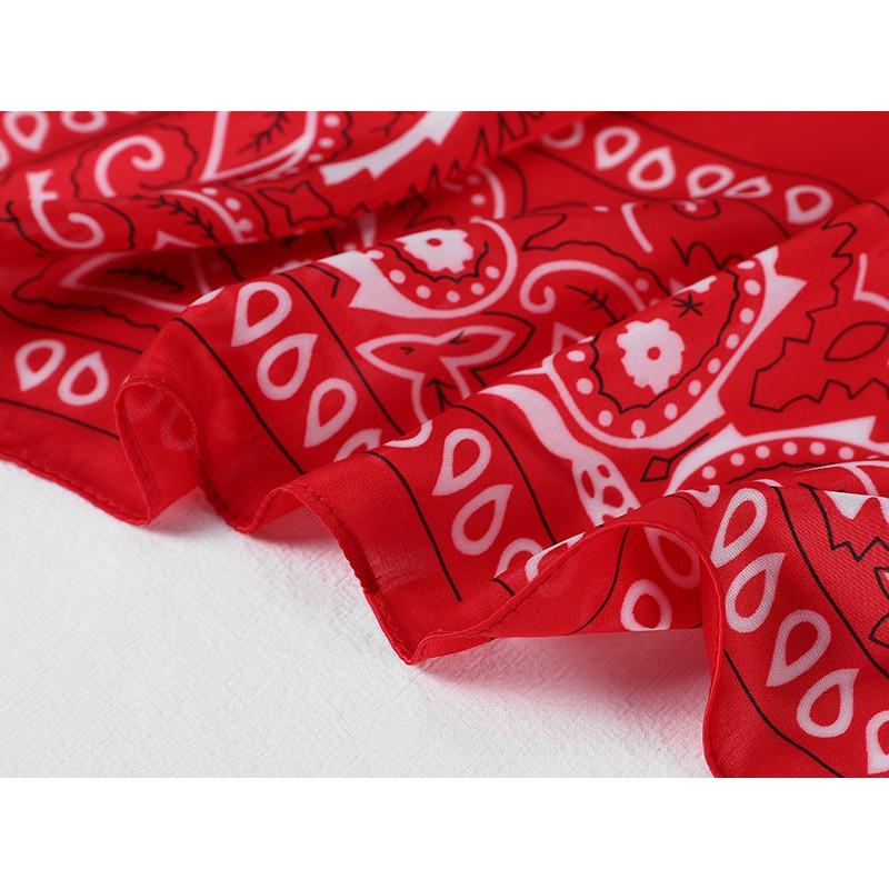 Khăn Bandana EXO (Khăn Turban) Làm Áo Cao Cấp Chất Lụa Chiffon - 70x70cm - Mã B005