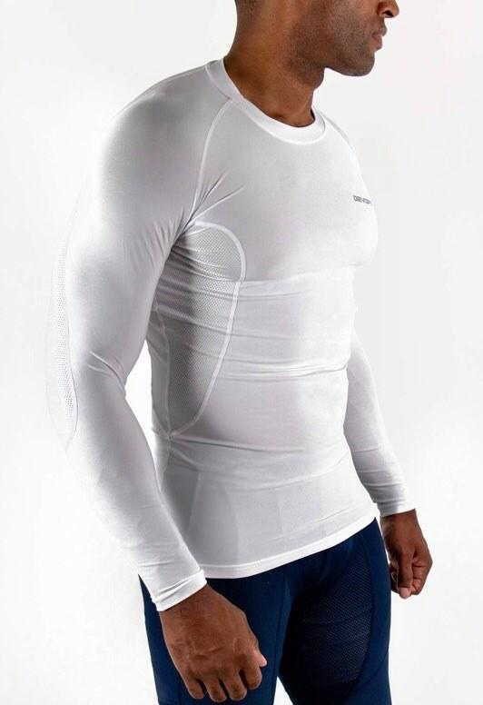 Áo thể thao giữ nhiệt nam Devops dài tay cổ cao chất thun co giãn ôm body bóng đá rổ gym