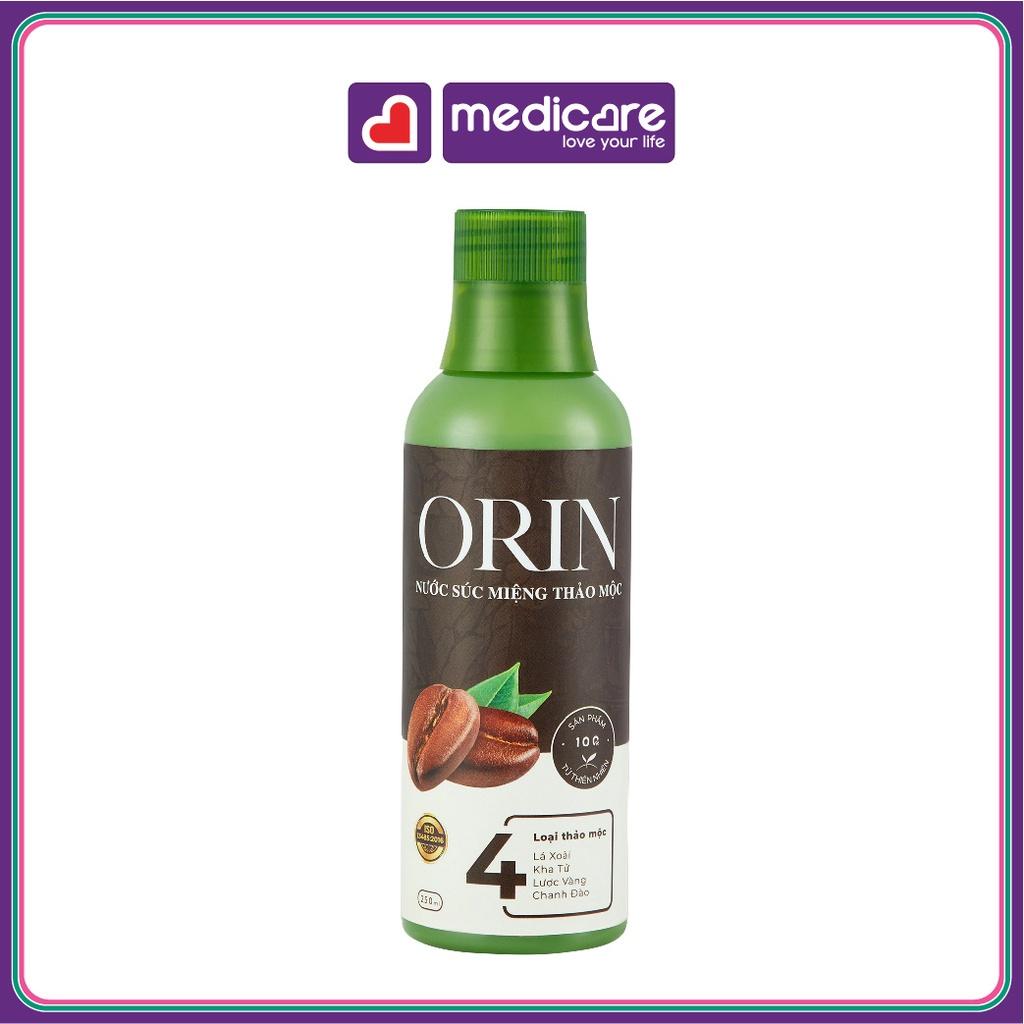 Orin Nước súc miệng hộp 250ml