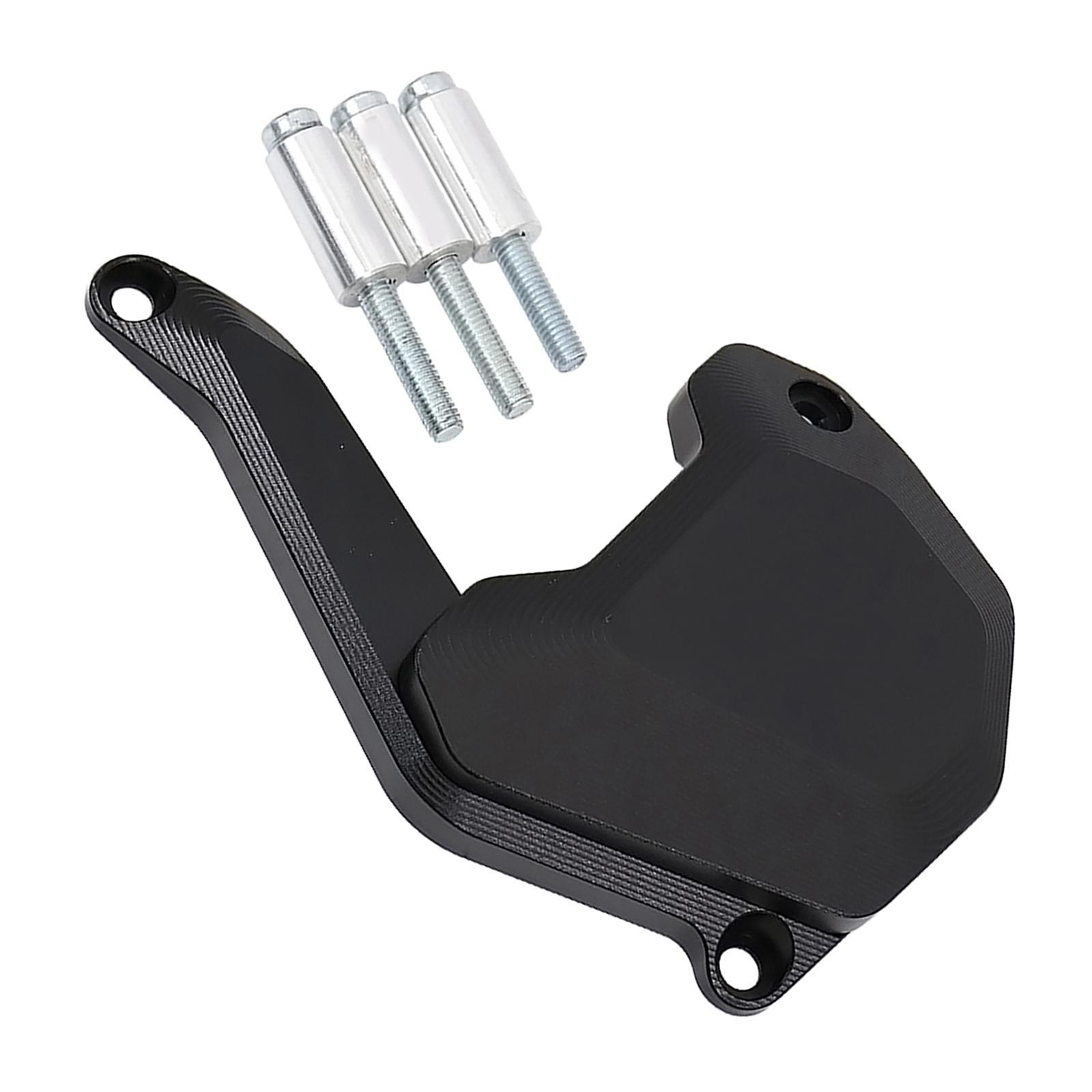 Motorcycle Water Pump Protection Cover, Replacement Aluminum Alloy Protector Guard Fit for Yamaha MT07 FZ07 13-22