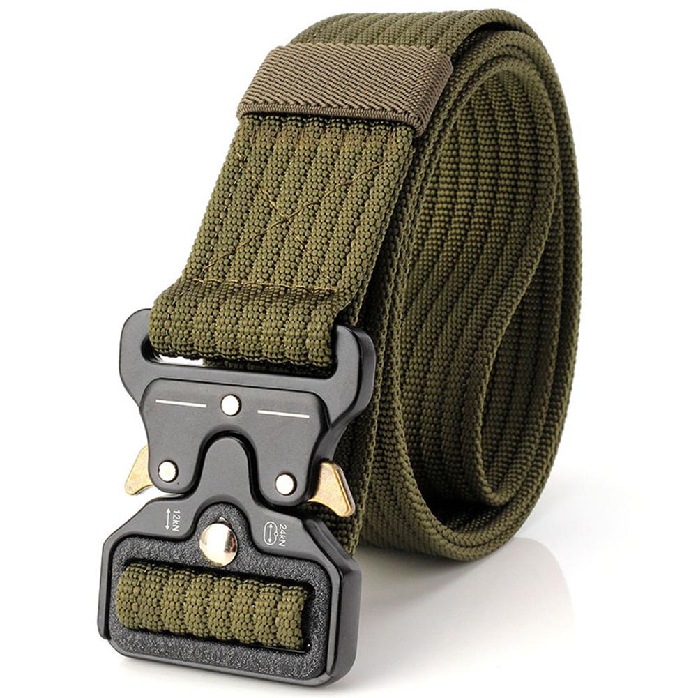 Trang Thiết Bị Quân Sự Chiến Thuật Dây Lưng Nam Nylon Khóa Kim Loại Gõ Thắt Lưng Molle Chiến Đấu Dây Ngoài Trời Bánh Răng
