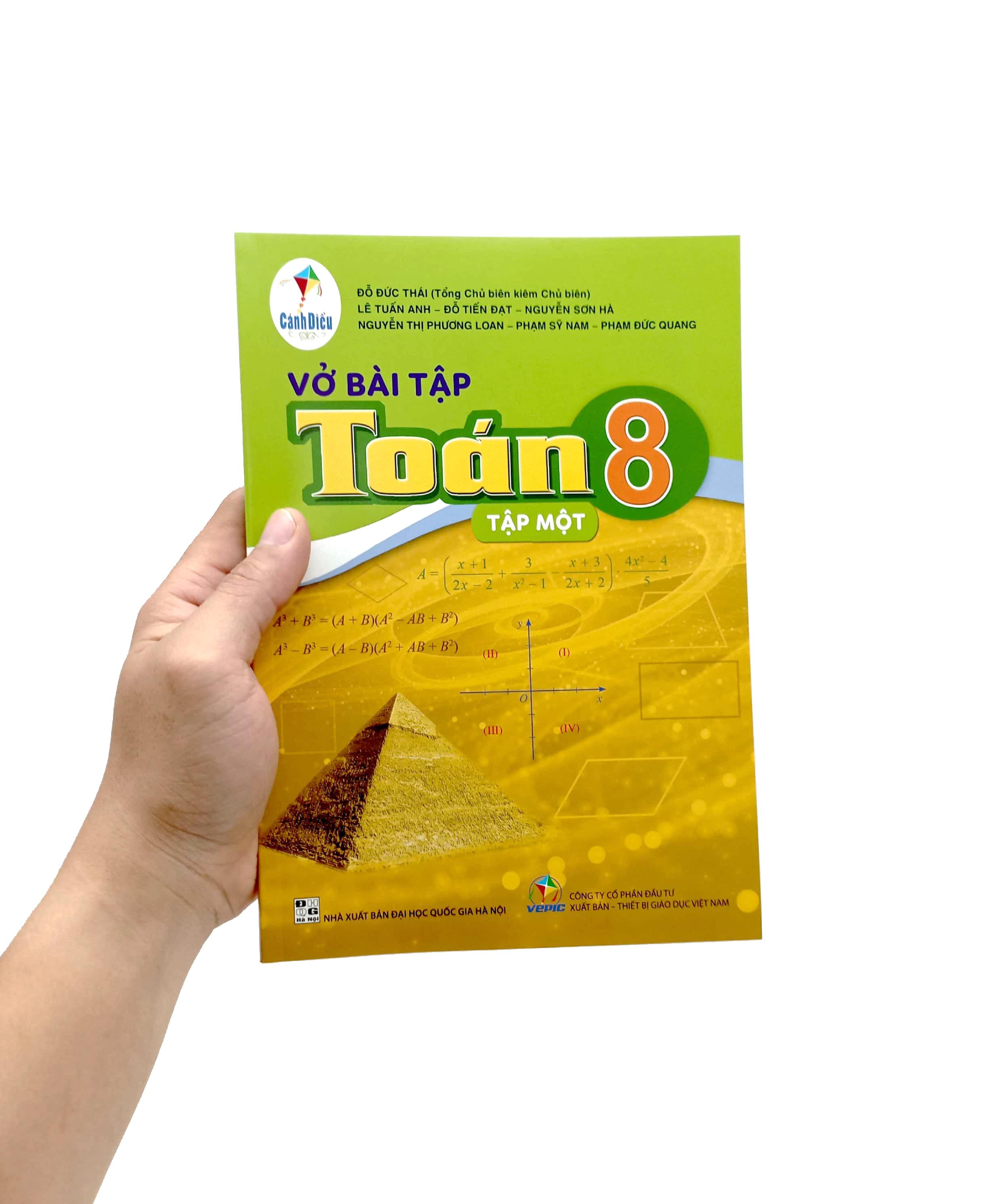 Vở Bài Tập Toán 8 - Tập 1 (Cánh Diều) (2023)