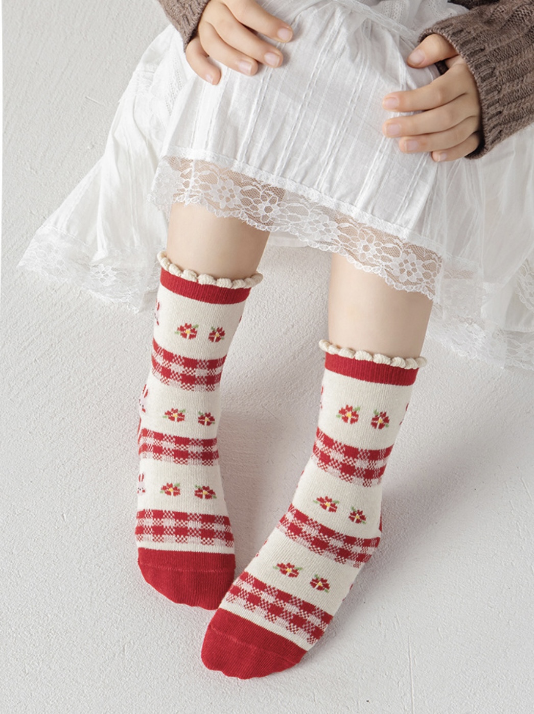 SET 5 ĐÔI TẤT VỚ 43 SIÊU XINH DỄ THƯƠNG TỪ 1-12 TUỔI DÀNH CHO BÉ GÁI