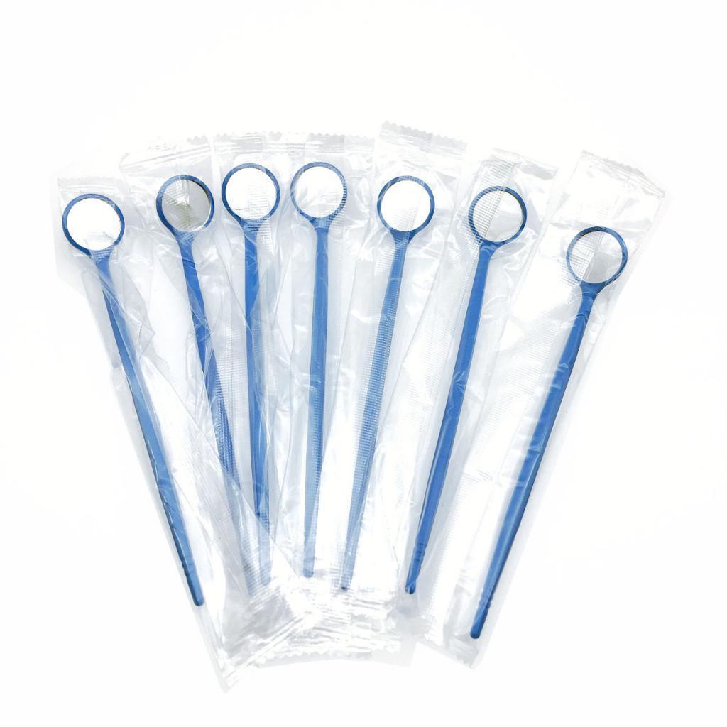 200PCS Anti-fog Disposable Mouth Exam Mirrors Plastic Instruments