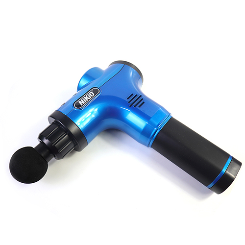 Súng Massage Cầm Tay Nikio NK-170A - Kỹ Thuật Mát Xa Gõ Hiện Đại, Tác Động Sâu, Hỗ Trợ Giãn Cơ Toàn Thân - 4 Đầu Thay Thế, 6 Cấp Độ Mát Xa, Pin Sạc Không Dây 2000 mAh