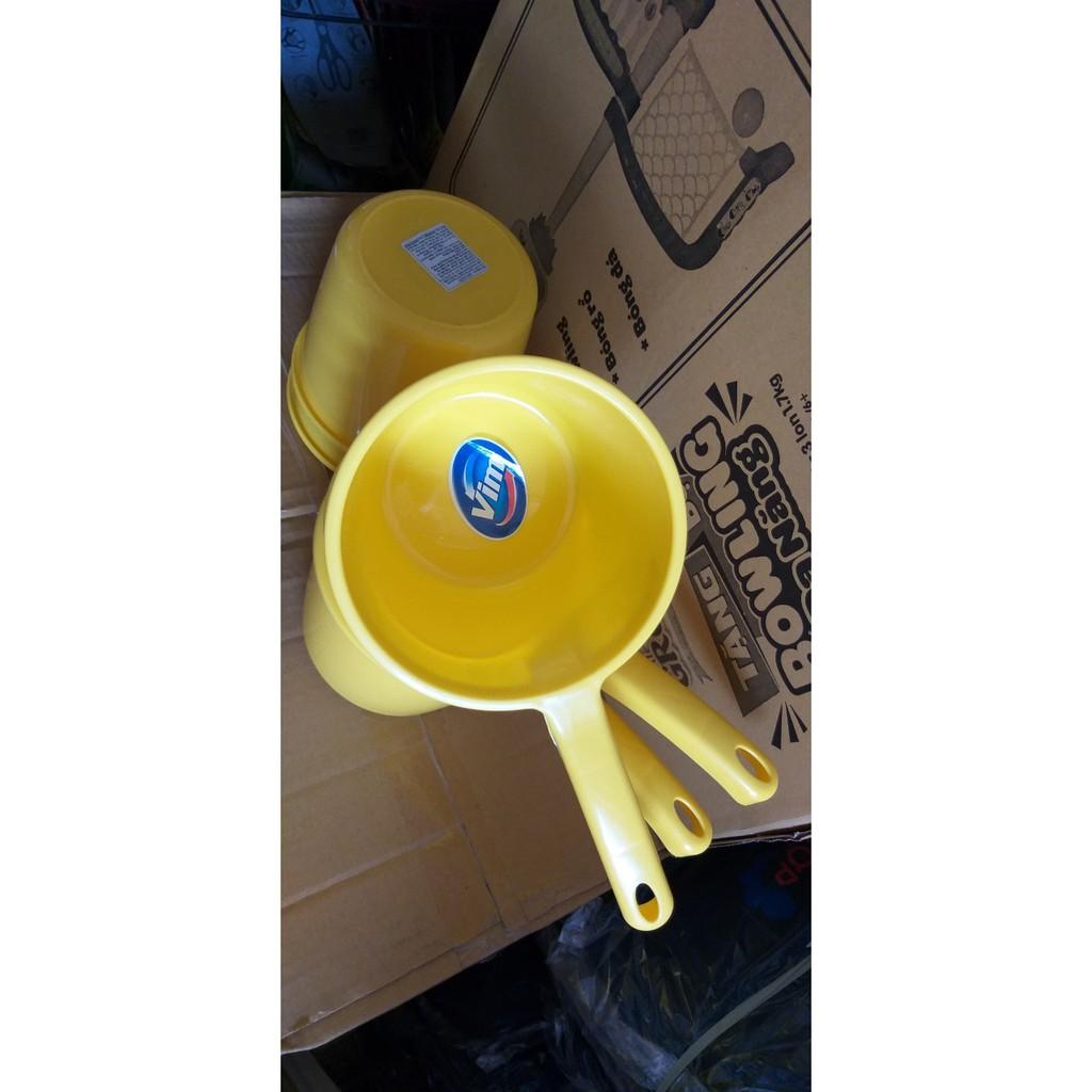 Gáo múc nước, ca múc nước nhựa 15*12.5cm