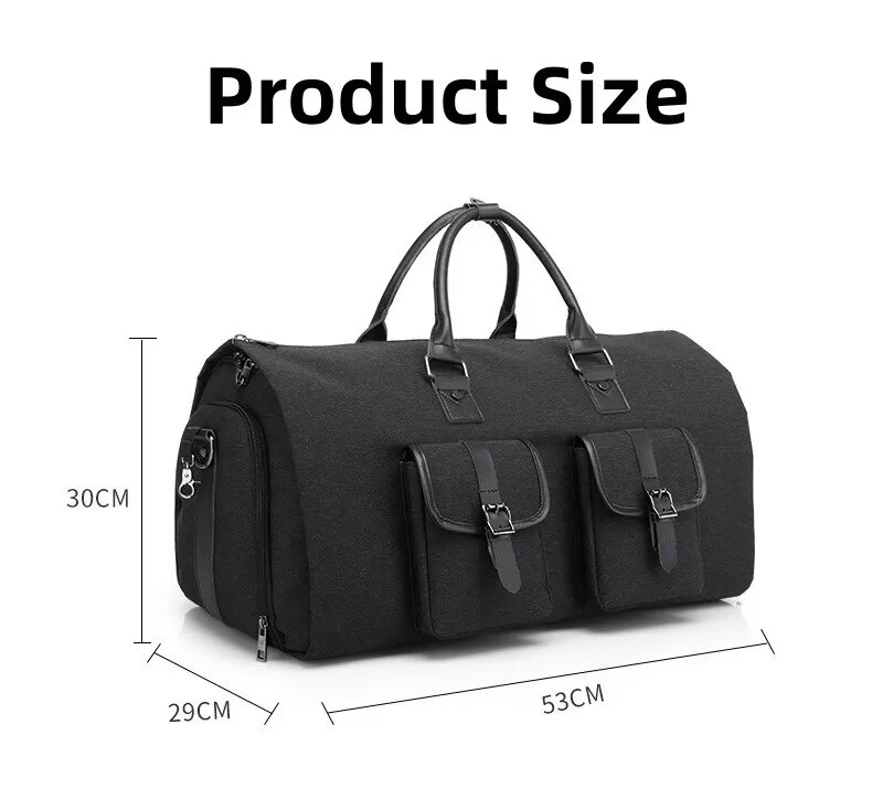 Túi Xách Đựng Vest Garment Bags 50L Oxford Folding Suit Storage Bag Fashion Designer