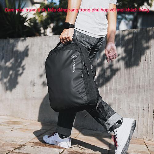 BALO TOMTOC PREMIUM LIGHTWEIGHT BUSINESS CHO MACB PRO 13″/14″/15″/16″ BLACK chống va đập - HÀNG CHÍNH HÃNG