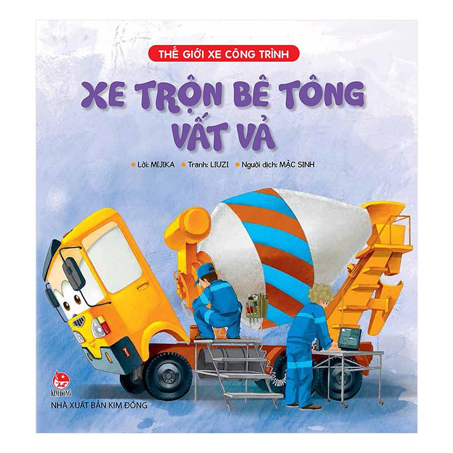 Hình ảnh Combo Thế Giới Xe Công Trình (6 Cuốn)