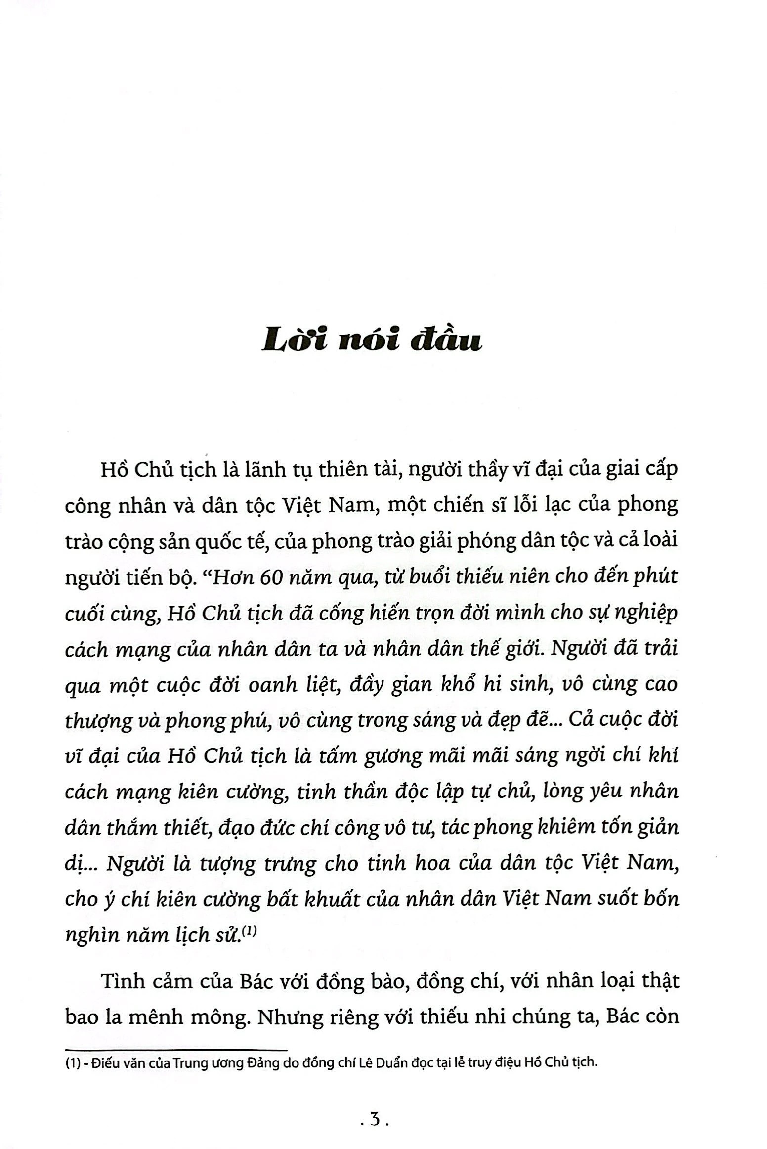 Bác Hồ Kính Yêu (Tái Bản)