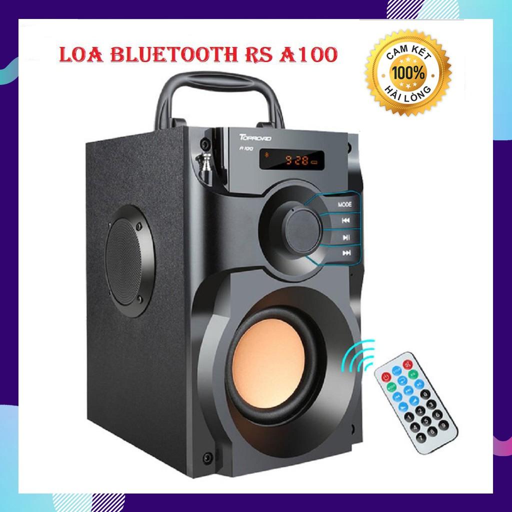 Loa bluetooth mini, Loa Bluetooth RS A100 có điều khiển từ xa