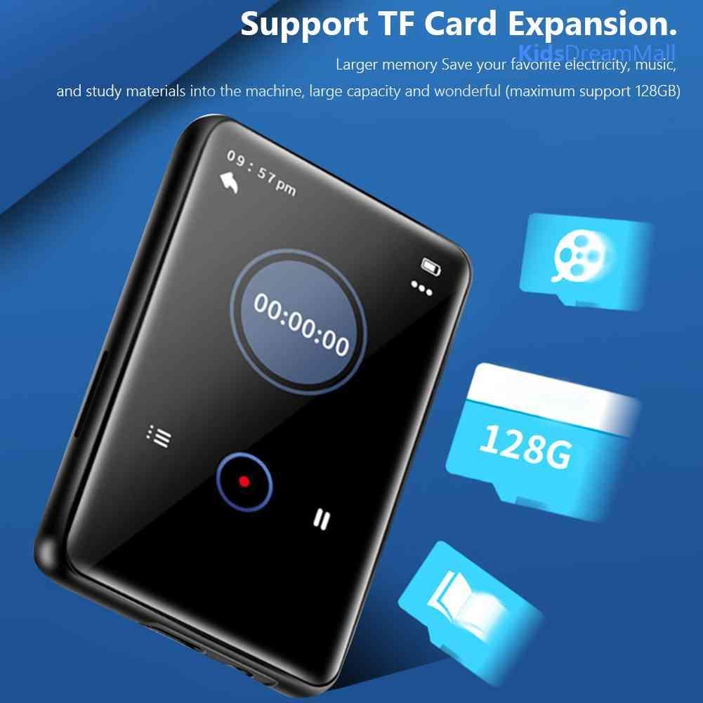 Mới Máy Nghe Nhạc MP3 MP4 Màn Hình 2.4 inch IPS Kết Nối Bluetooth Dành Cho Học Sinh E-book